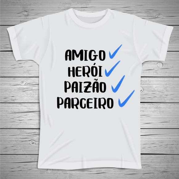 Camiseta Pai Amigo