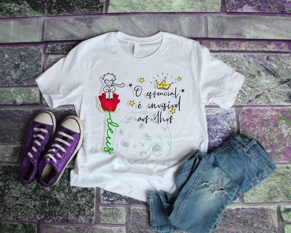 Camiseta Pequeno Príncipe