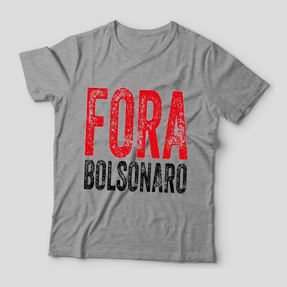 Camiseta Fora Bolsonaro