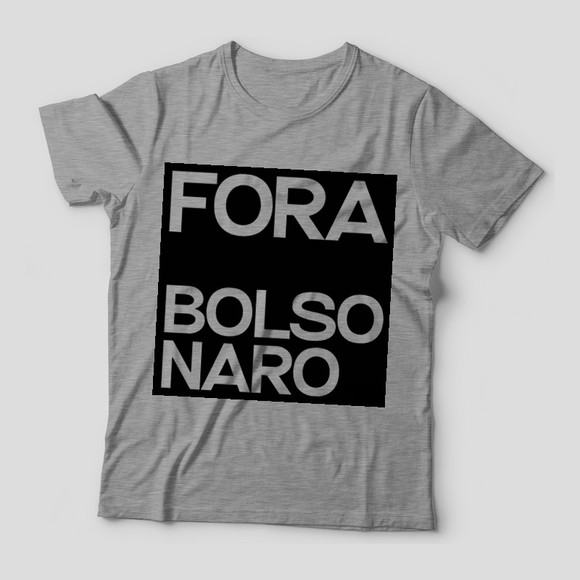 Camiseta Fora Bolsonaro