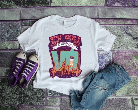 Camiseta A Melhor Vó do Mundo