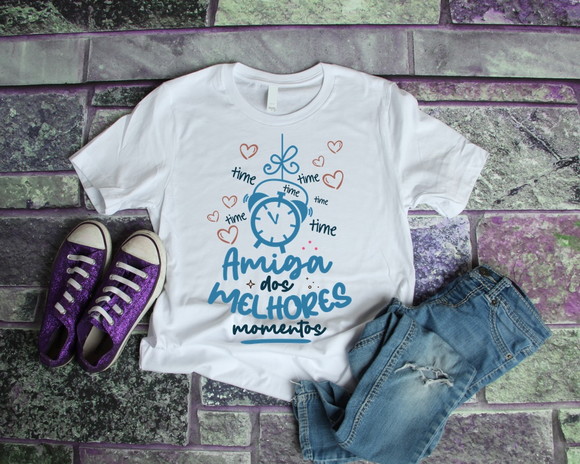 Camiseta Amiga dos Melhores Momentos