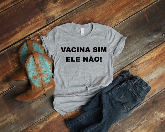 Camiseta Vacina Sim
