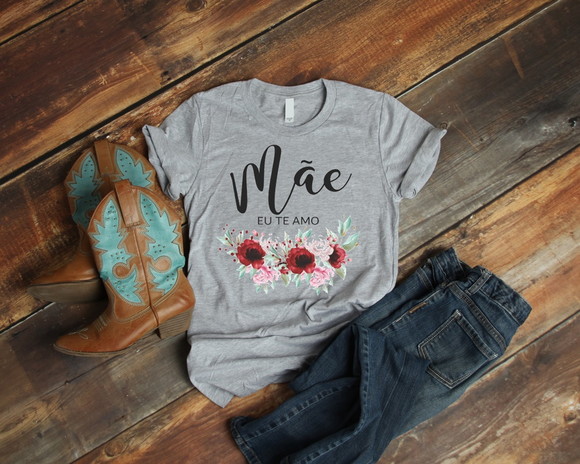 Camiseta Mãe Eu Te Amo