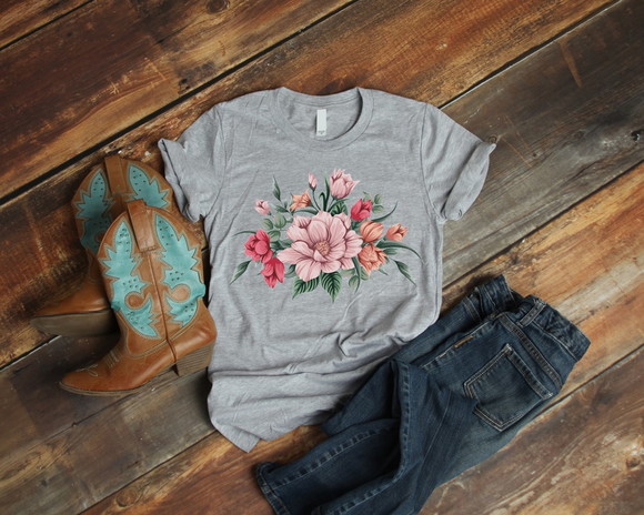 Camiseta Floral