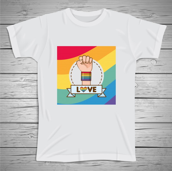 Camiseta Love LGBT