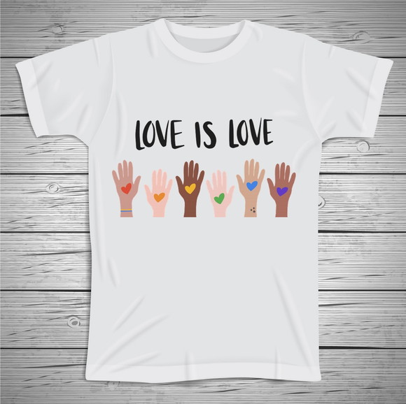 Camiseta Love is Love LGBT