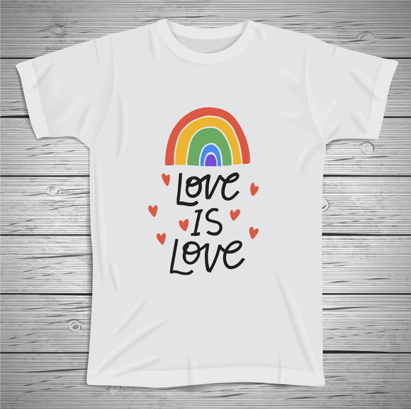 Camiseta Love is Love LGBT
