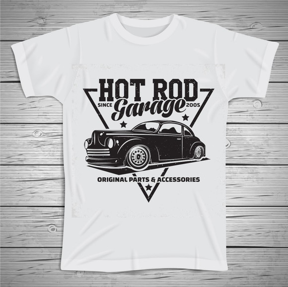 Camiseta Vintage Car