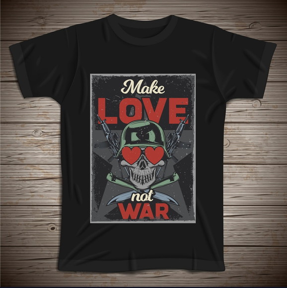 Camiseta Make Love