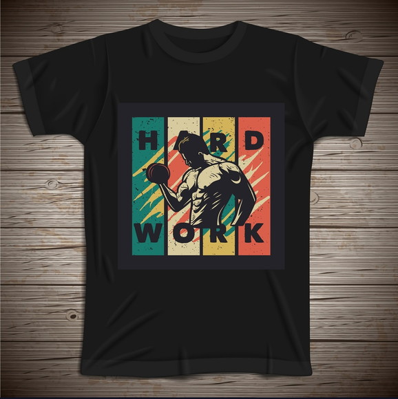 Camiseta Hard Work