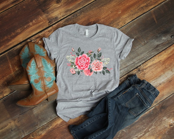 Camiseta Floral