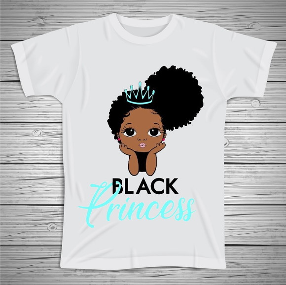 Camiseta Infantil Black Princess