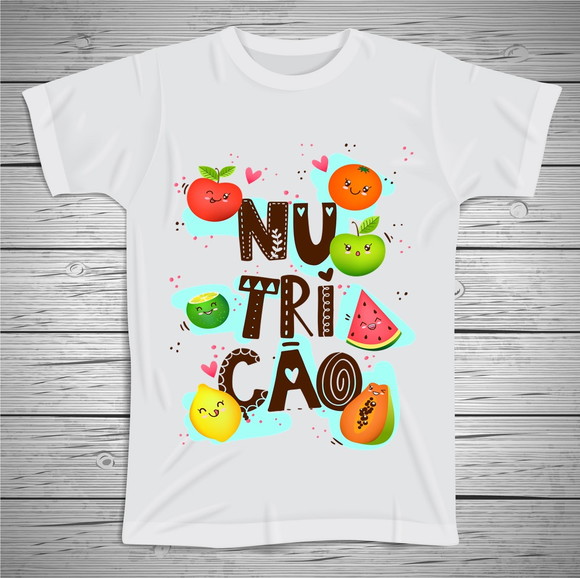 Camiseta Profissão Nutrição