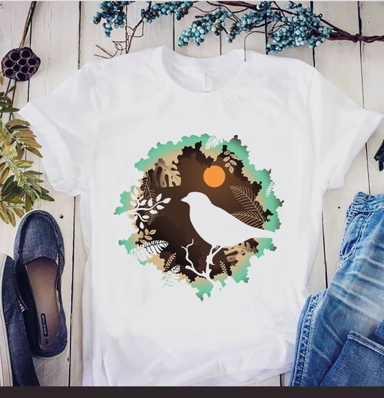 Camiseta Pássaro