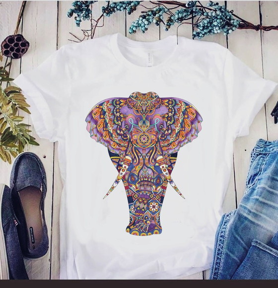 Camiseta Elefante Indiano