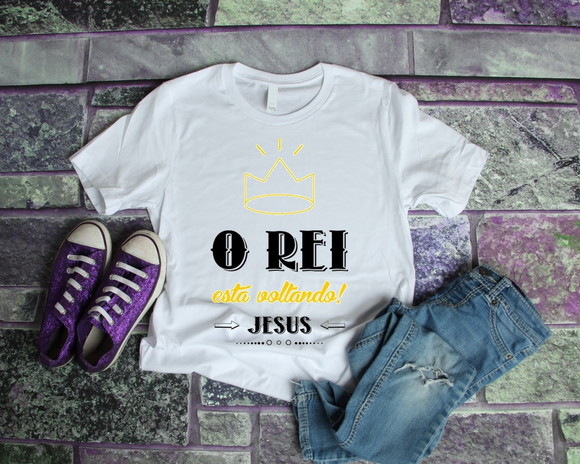 Camiseta O Rei está Voltando