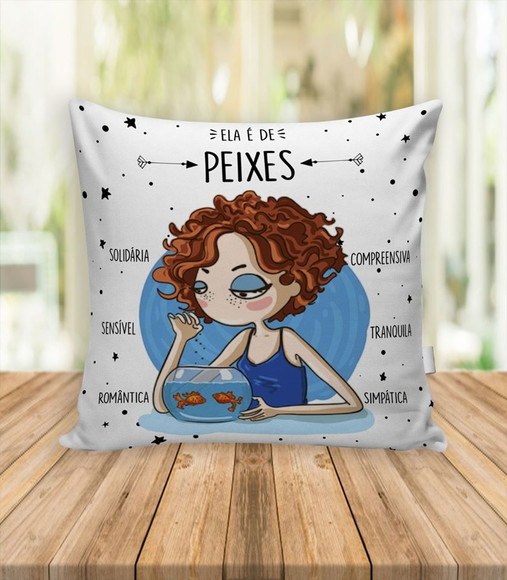 Almofada Signo de Peixes