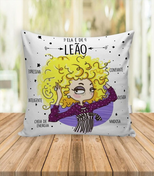 Almofada Signo de Leão