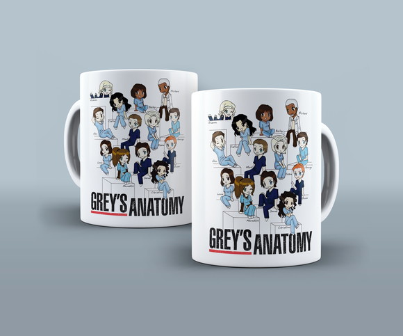 Caneca Série Greys Anatomy
