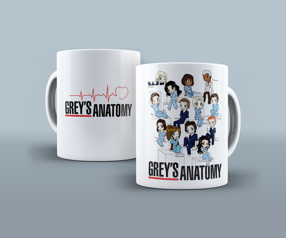 Caneca Série Greys Anatomy