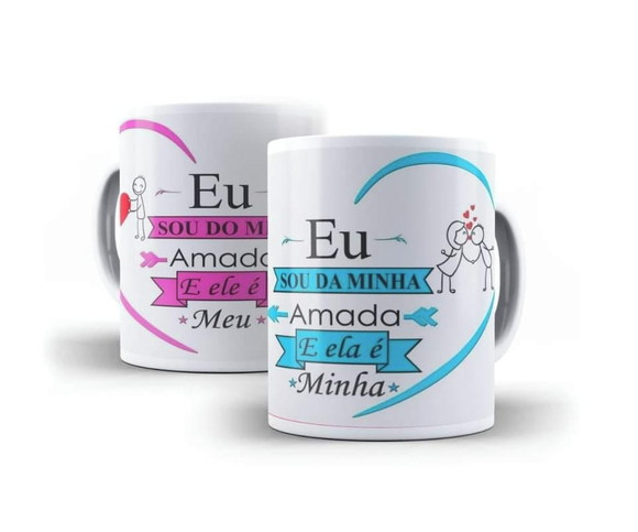 Kit Caneca Dia dos Namorados