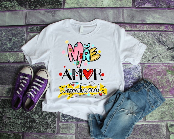 Camiseta Mãe Amor Incondicional