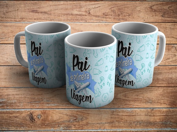 Caneca Pai de Primeira Viagem