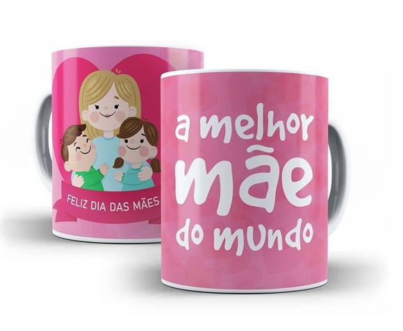 Caneca Melhor Mãe do Mundo