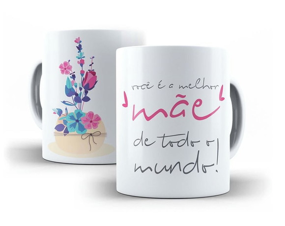 Caneca Melhor Mãe do Mundo