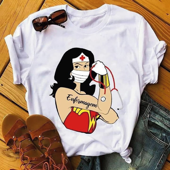 Camiseta Profissão Enfermagem