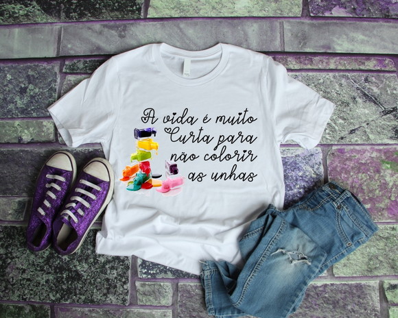 Camiseta Profissão Manicure