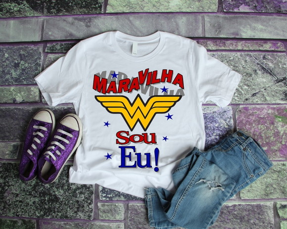 Camiseta Mulher Maravilha