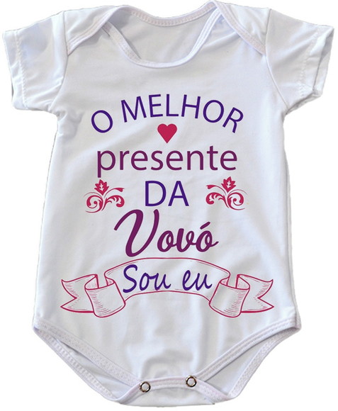 Body Infantil O Melhor Presente da Vovó