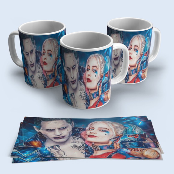 Caneca Porcelana Arlequina