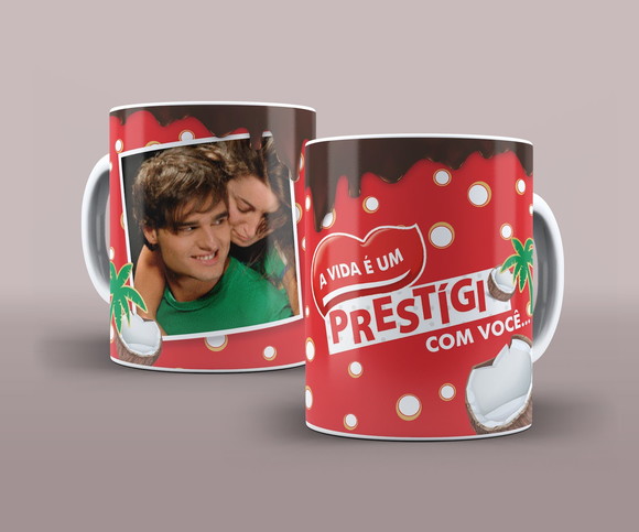 Caneca Personalizada A Vida é Um Prestígio com Você