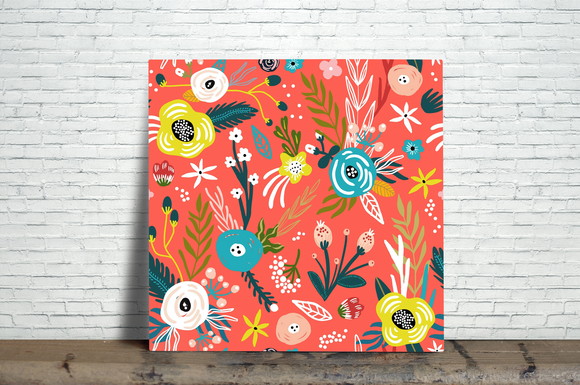 Azulejo Decorativo Floral