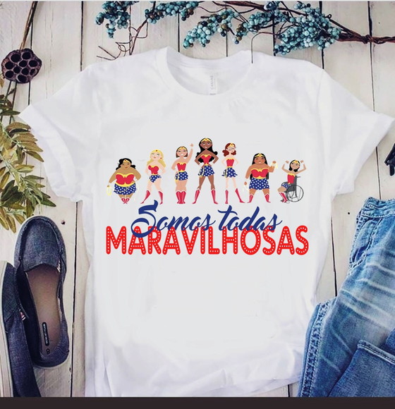 Camiseta Somos Todas Maravilhosas