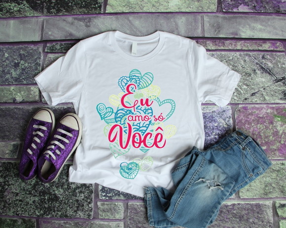Camiseta Eu Amo Só Você