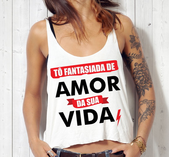 Blusa Cropped Carnaval