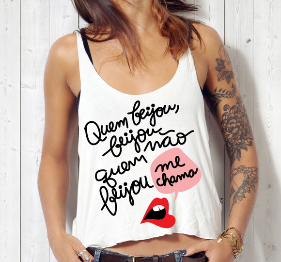 Blusa Cropped Carnaval