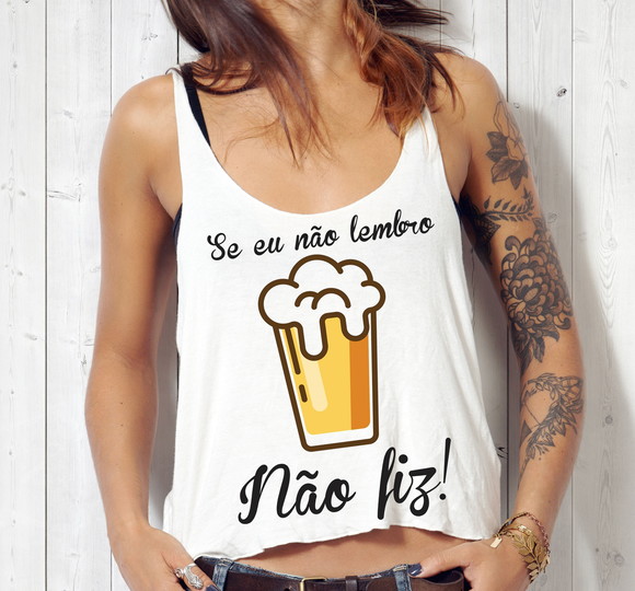 Blusa Cropped Carnaval