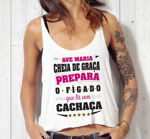 Blusa Cropped Carnaval