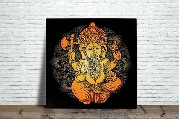 Azulejo Decorativo Ganesha