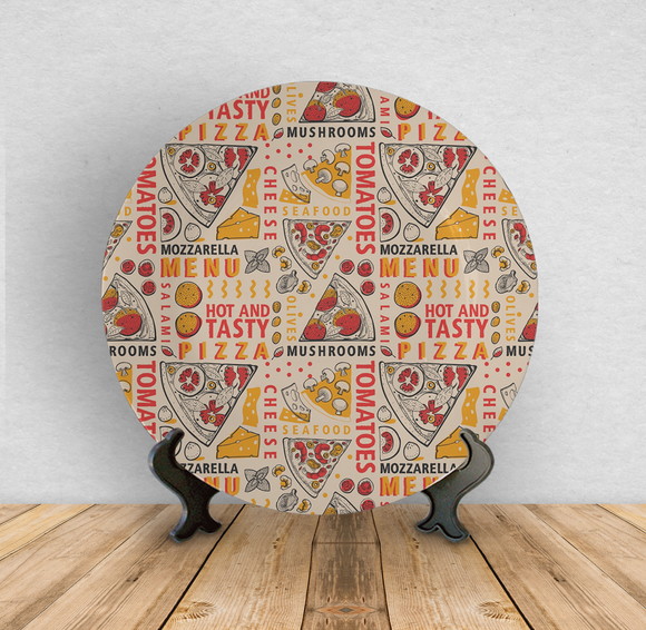 Prato Decorativo Pizza