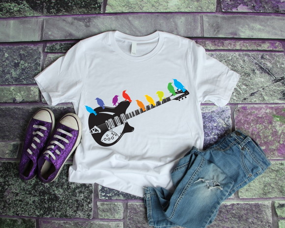 Camiseta Rock Birds