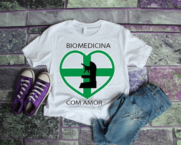 Camiseta Profissão - BioMedicina