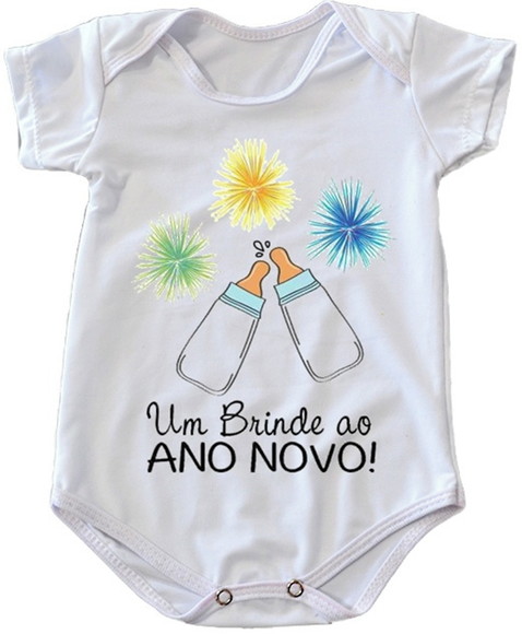 Body Infantil Um Brinde ao Ano Novo