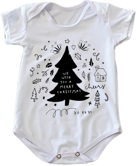 Body Infantil Feliz Natal
