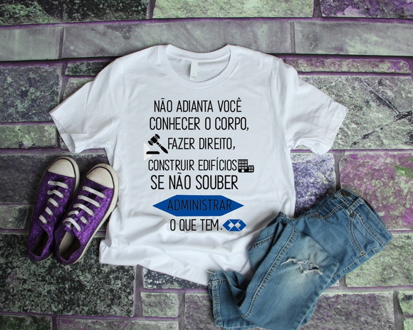 Camiseta Profissão Administração